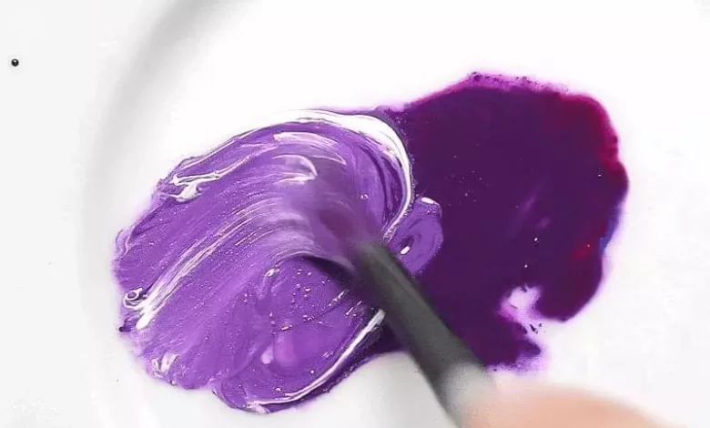 Yak Otrymaty Fioletovyj Kolir Pry Zmishuvanni Farb 6