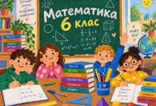 Учень виконує домашнє завдання з математики