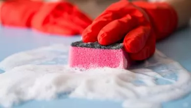 Close Up Disinfecting House With Sponge 1300x820